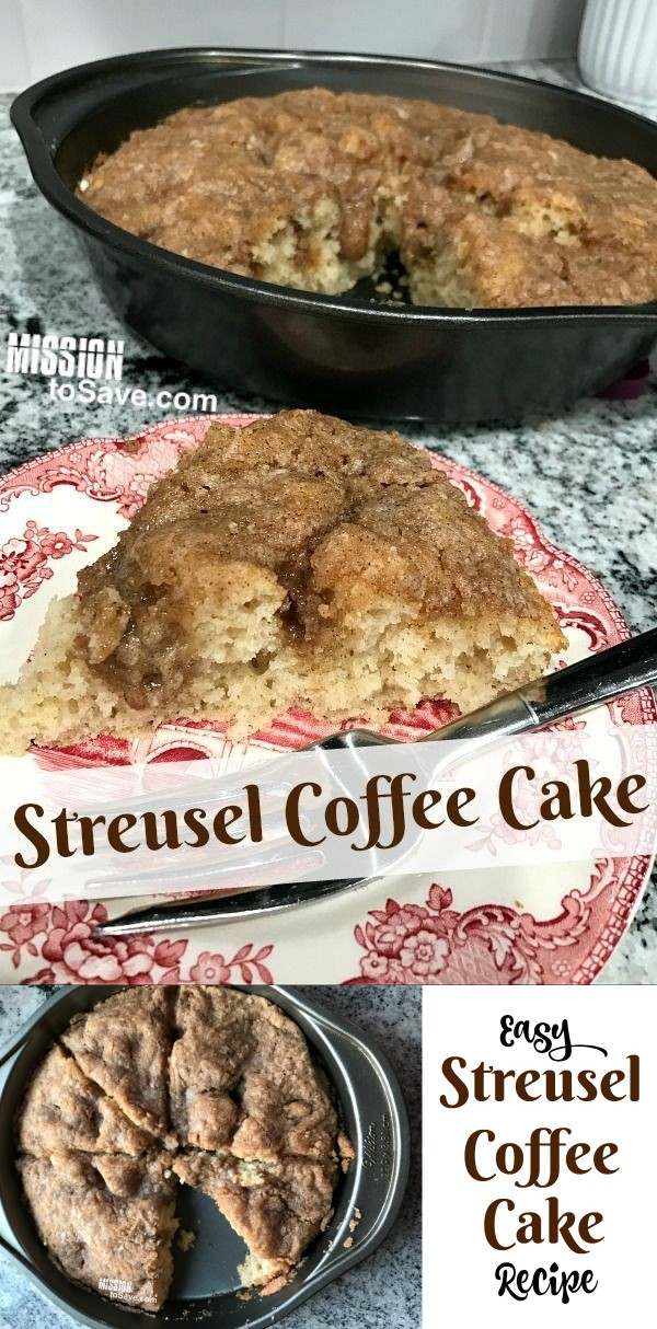 Streusel Coffee Cake