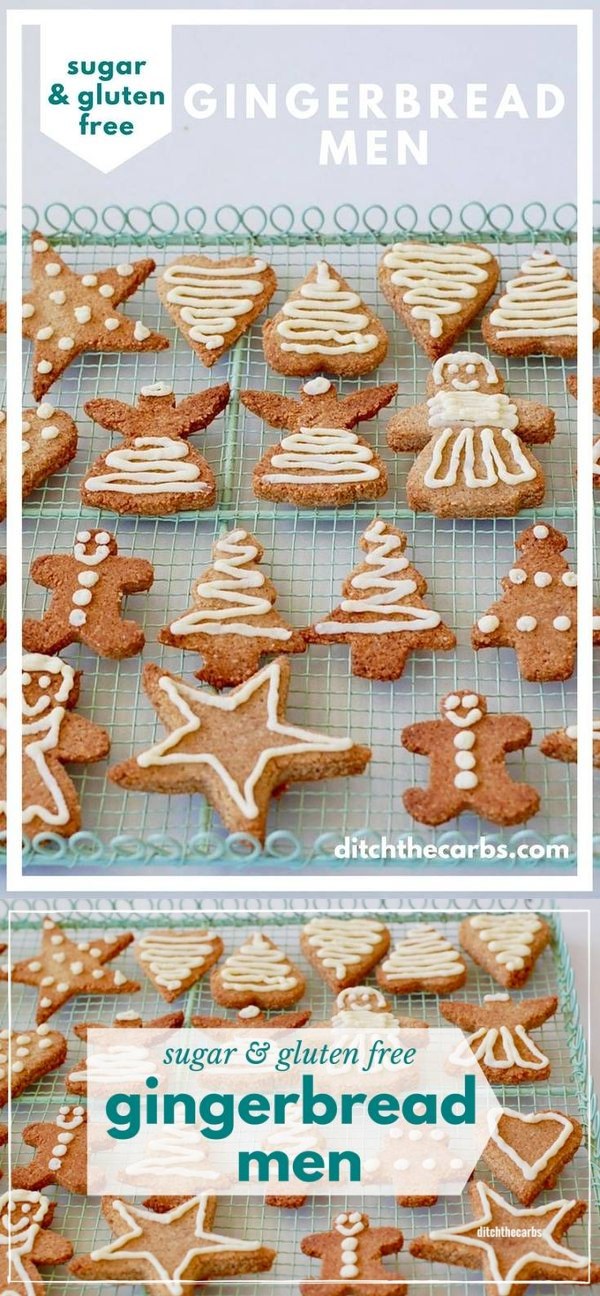 Sugar Free Gingerbread Men