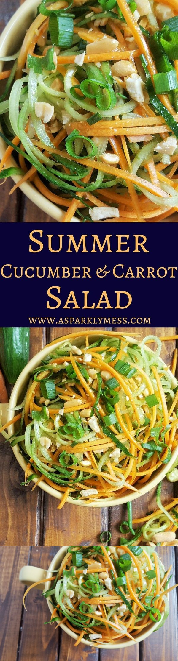 Summer Cucumber and Carrot Salad