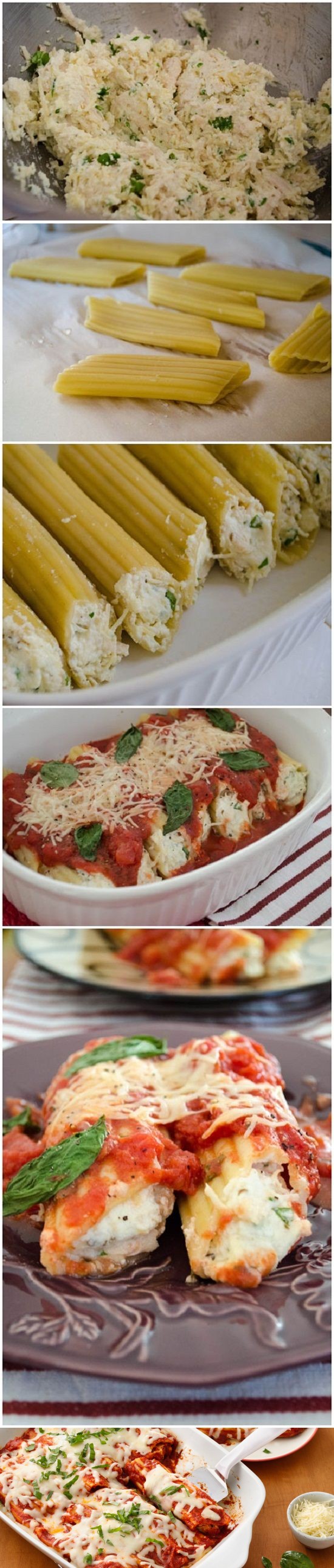 Super-Easy Chicken Manicotti