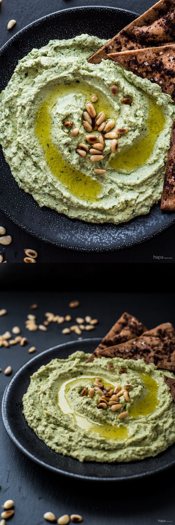 Super Green Goddess Hummus