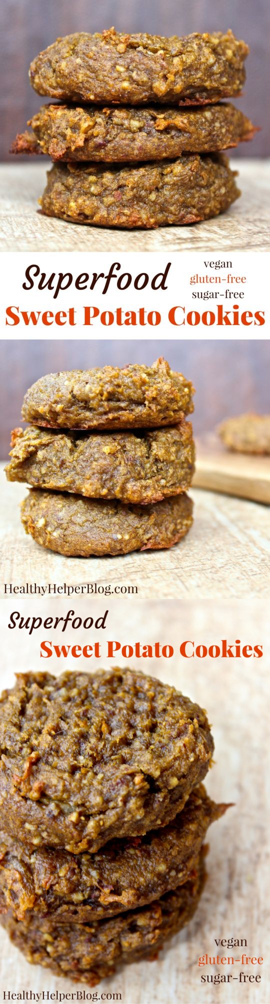 Superfood Sweet Potato Cookies