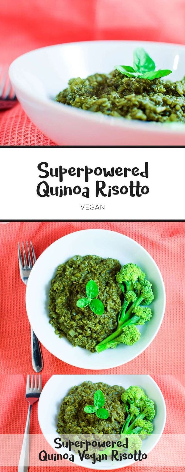 Superpowered Quinoa Vegan Risotto