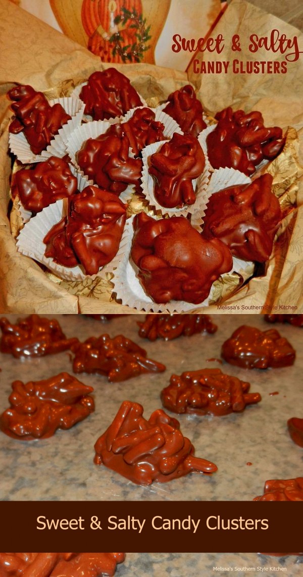 Sweet And Salty Candy Clusters