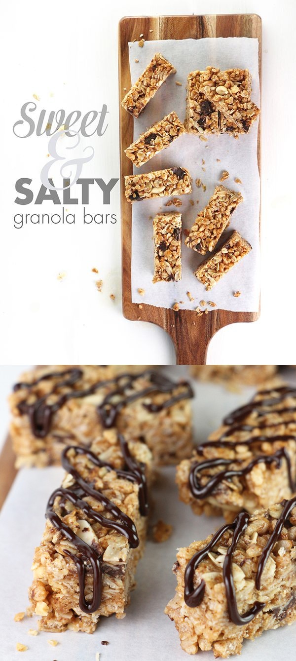 Sweet and Salty Granola Bars