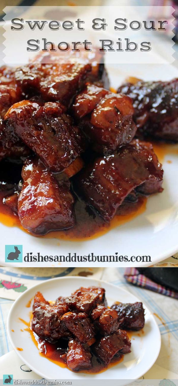 Sweet and Sour Short Ribs