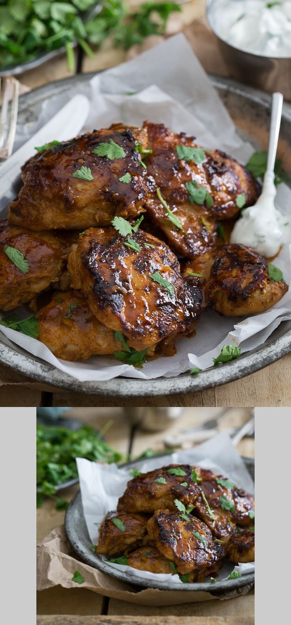 Sweet and Spicy Indian Chicken