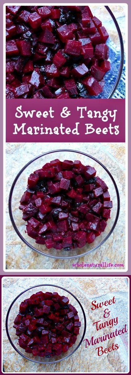 Sweet and Tangy Marinated Beets