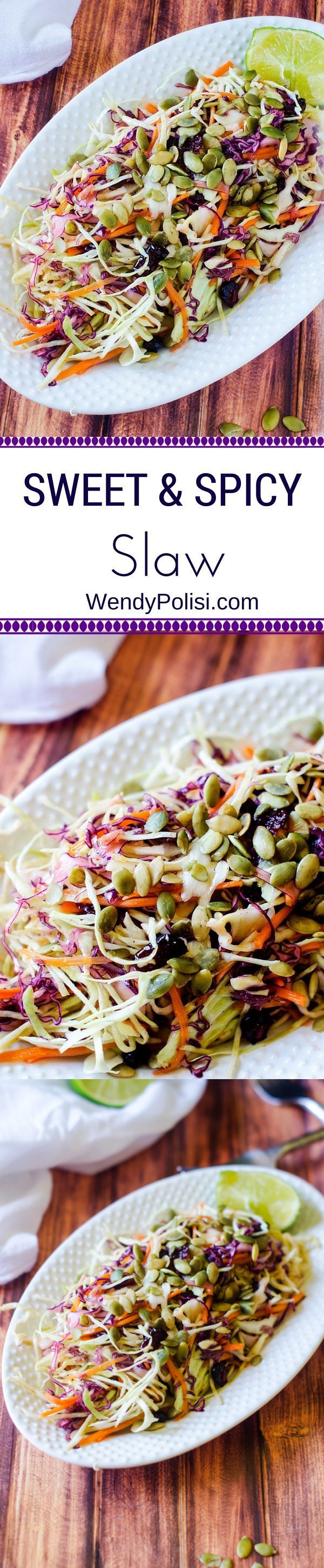 Sweet Heat Cabbage & Carrot Slaw