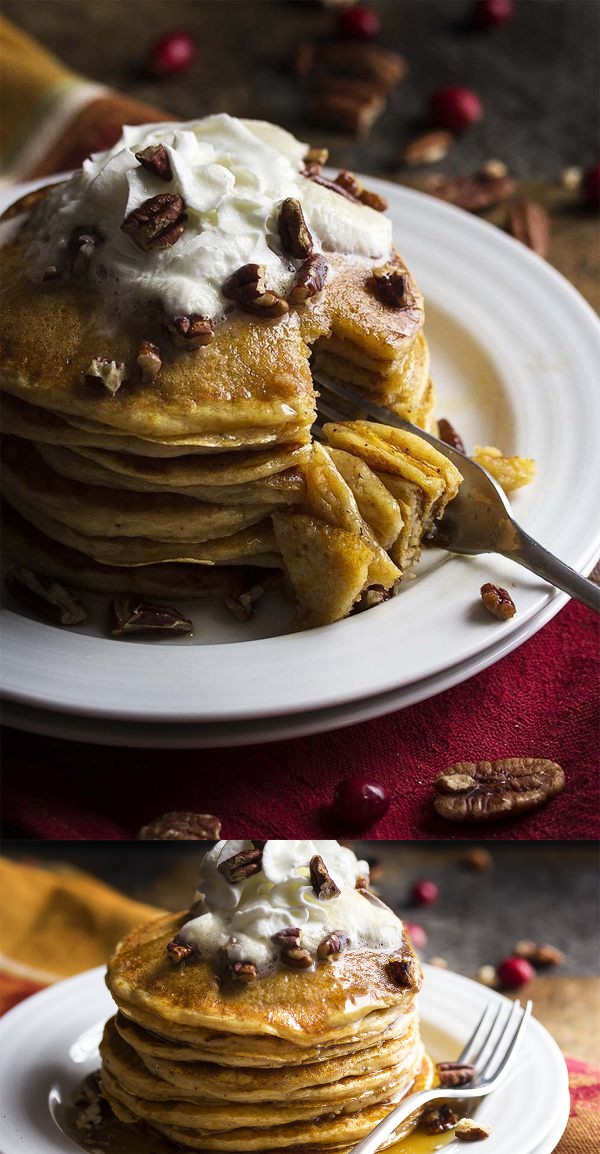 Sweet Potato Buttermilk Pancakes