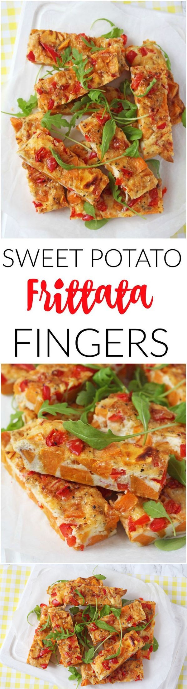 Sweet Potato Frittata Slices