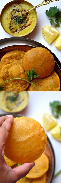 Sweet Potato Masala Puri