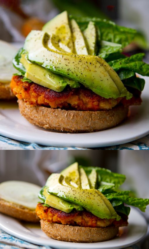 Sweet Potato Veggie Burgers