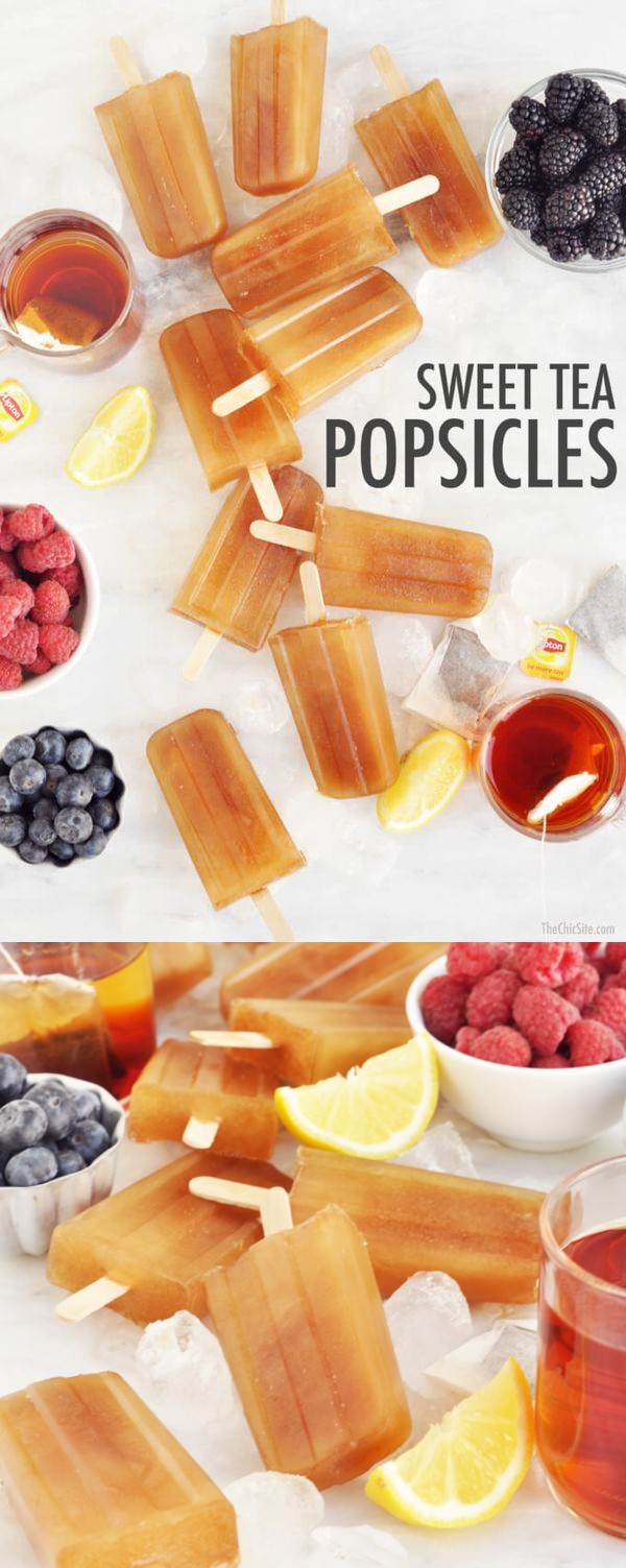 Sweet Tea Popsicles