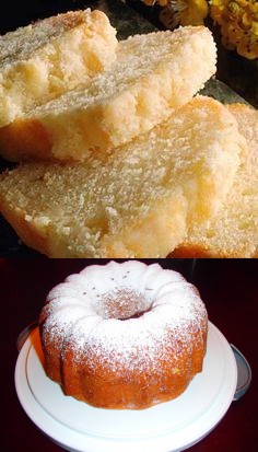 Sweetened Condensed Milk Pound Cake