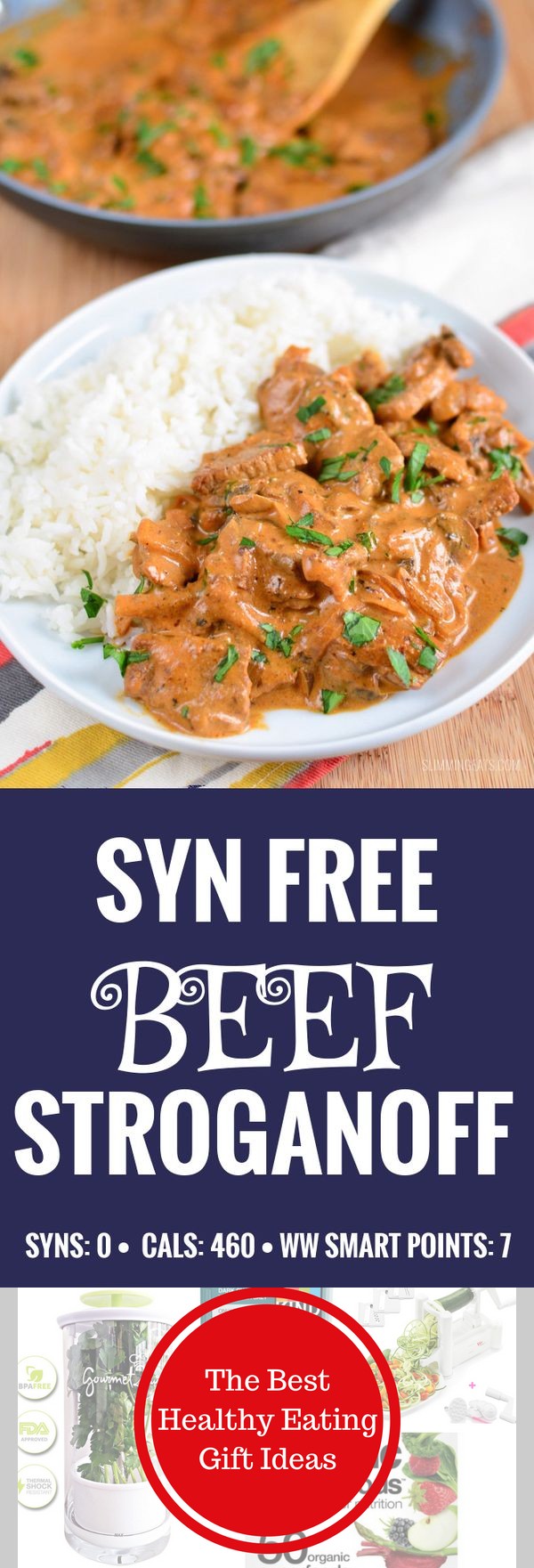 Syn Free Beef Stroganoff