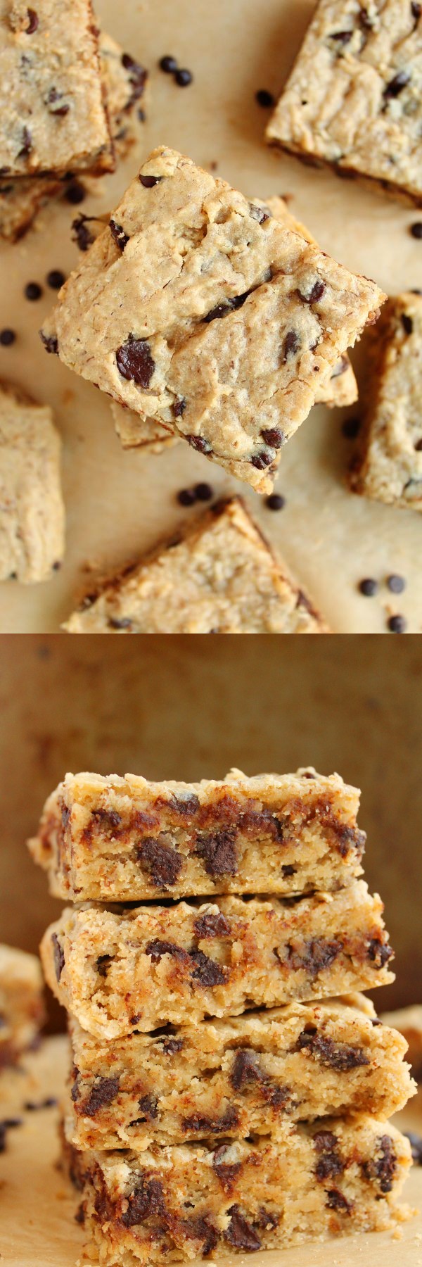 Tahini Blondies (Vegan + GF