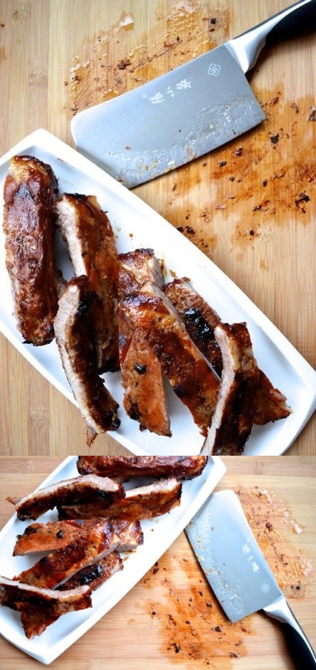 Takeout-style chinese roasted ribs