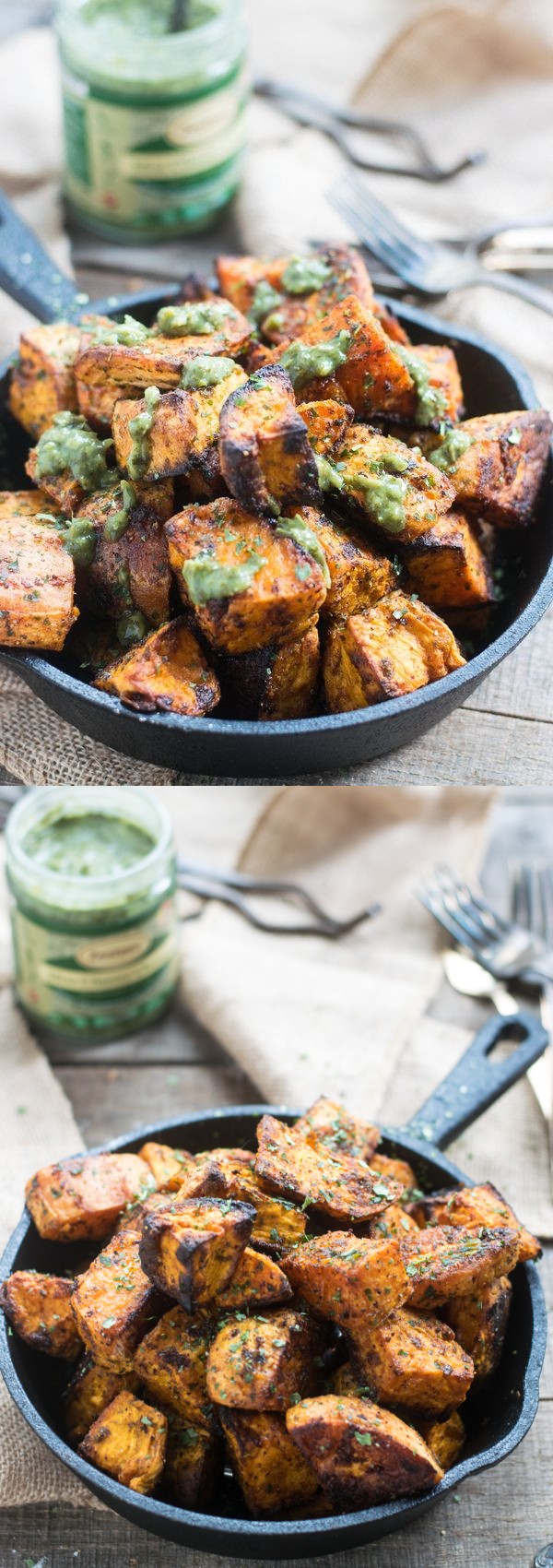 Tandoori Roasted Spicy Sweet Potatoes