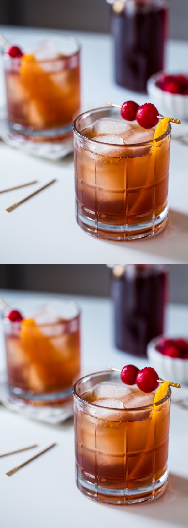 Tart Cherry Old Fashioned