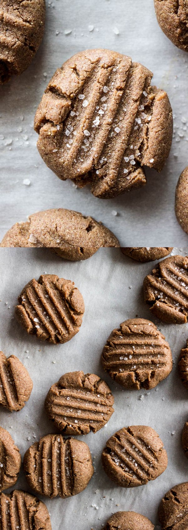 Teff Almond Butter Cookies (Gluten-free, Vegan