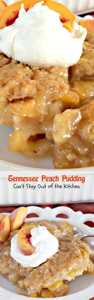 Tennessee Peach Pudding