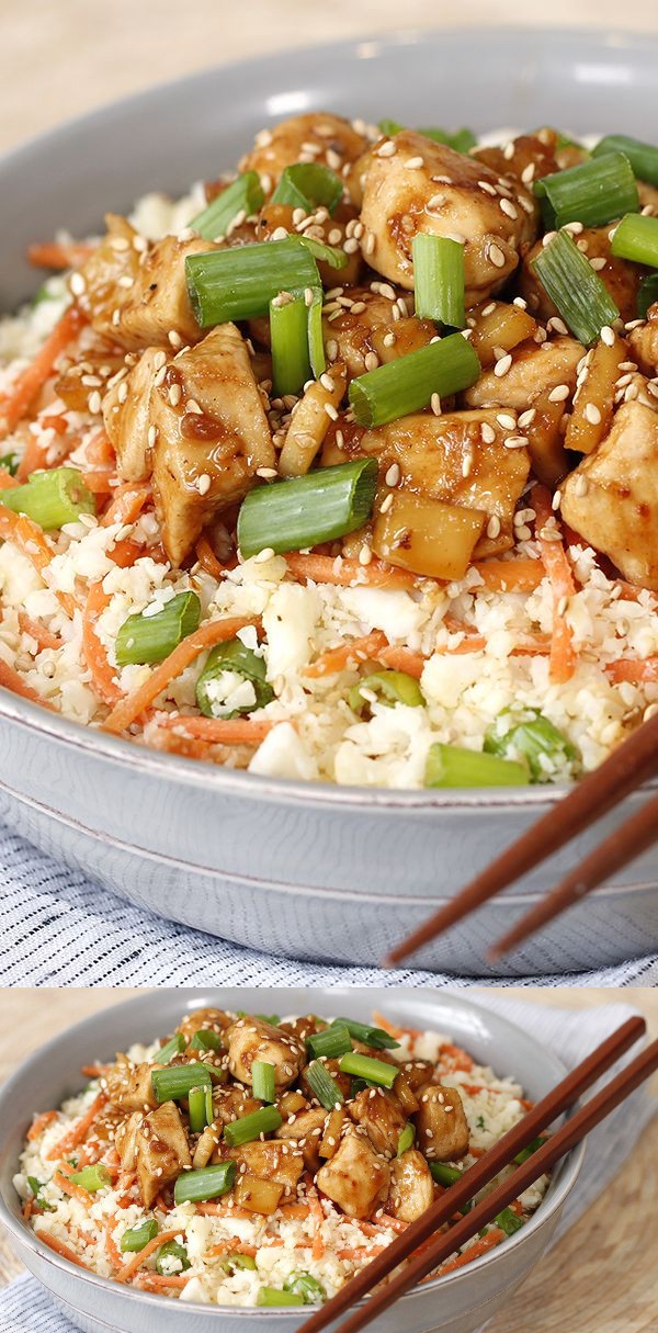 Teriyaki Chicken Cauli' Rice Bowl