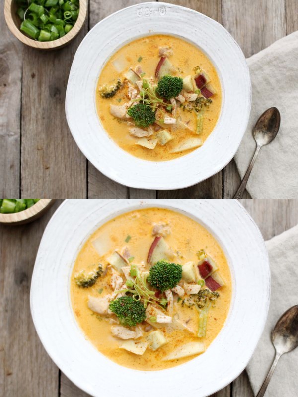 Thai Coconut Chicken Soup