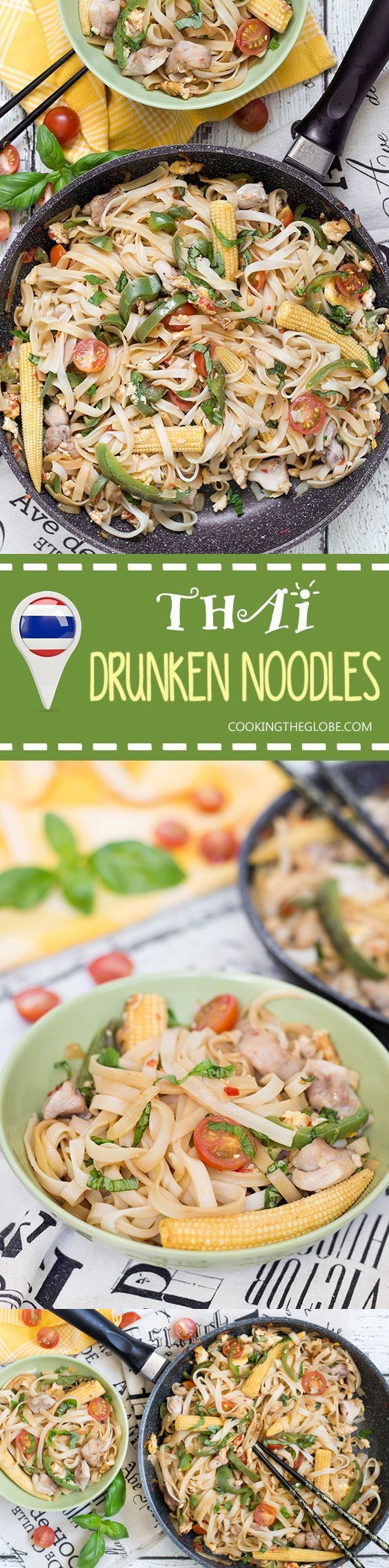 Thai Drunken Noodles - Pad Kee Mao