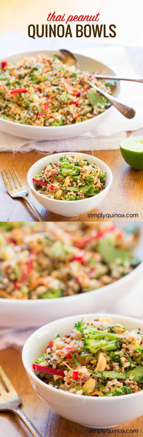 Thai Peanut Quinoa Salad