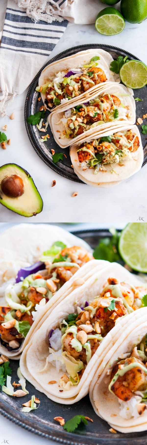 Thai Shrimp Tacos