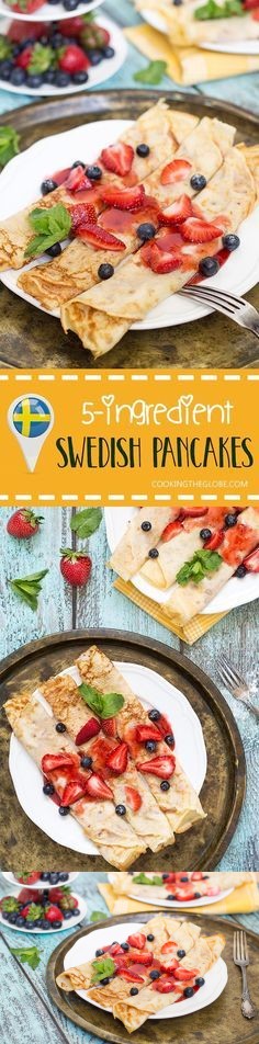 The 5-Ingredient Swedish Pancakes