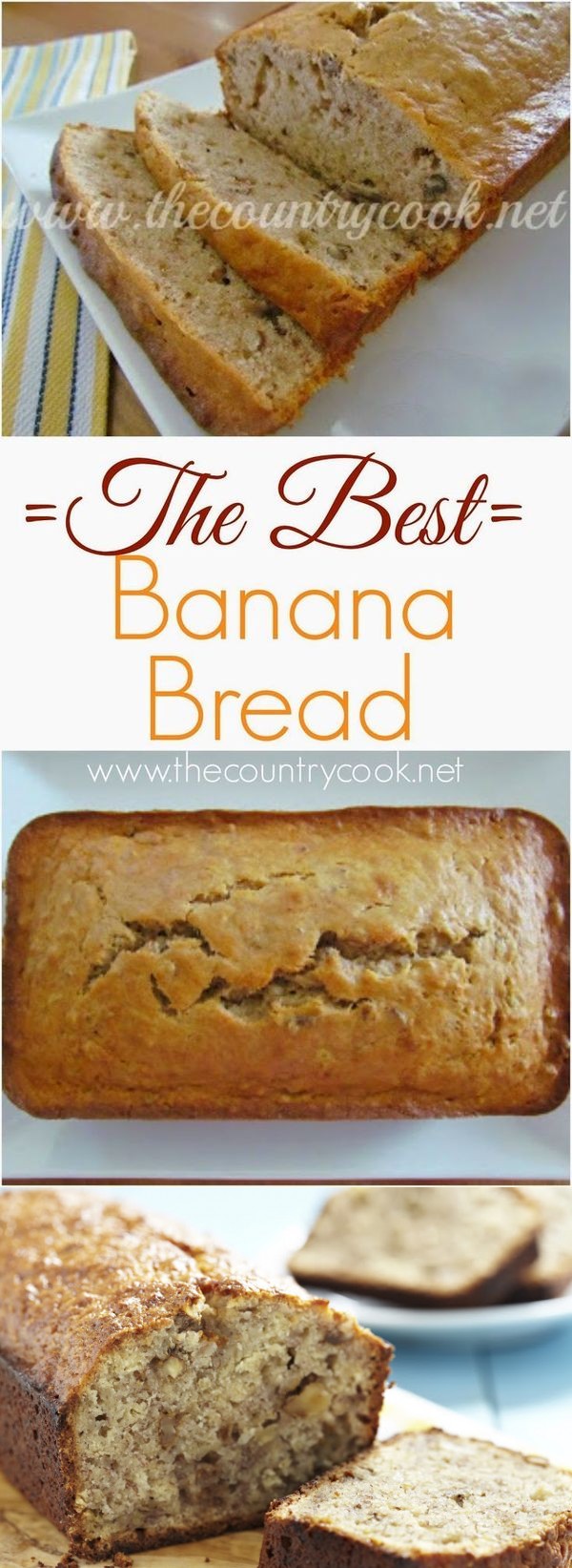 The Best Banana Nut Bread