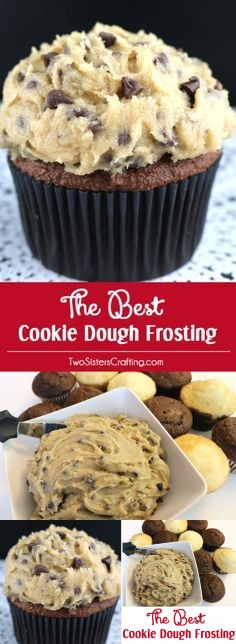 The Best Cookie Dough Frosting