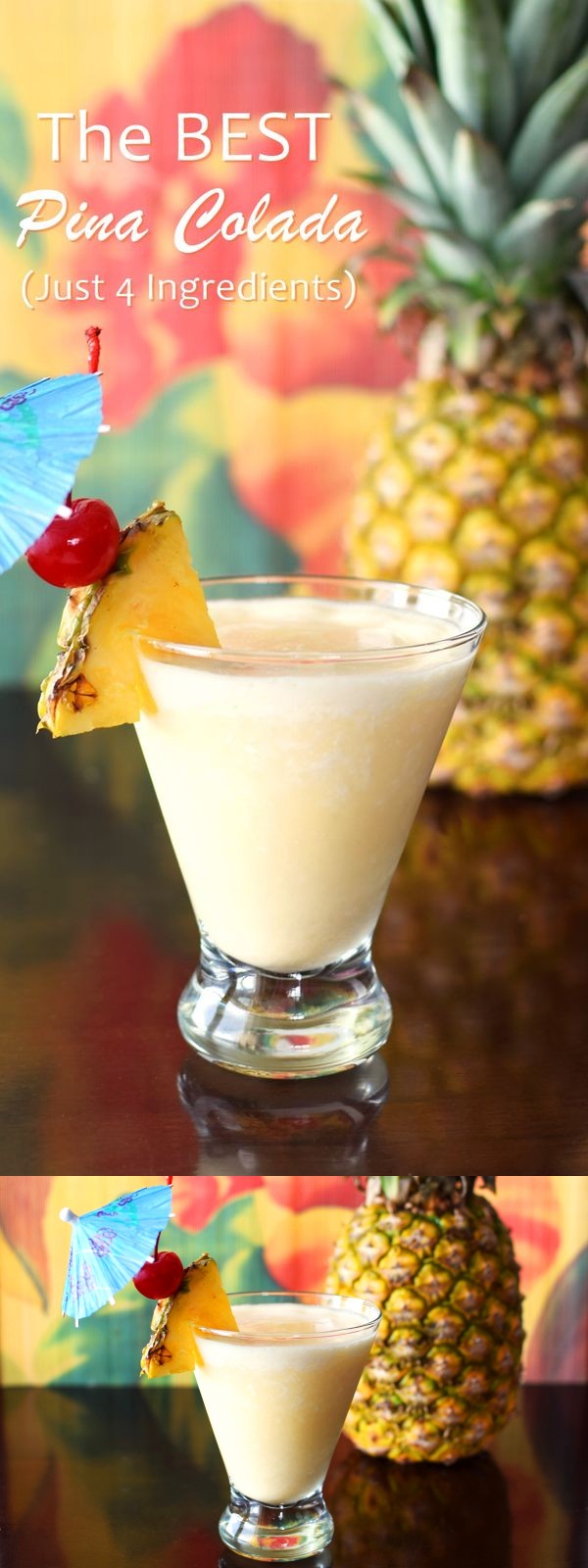 The BEST Dairy Free Pina Colada