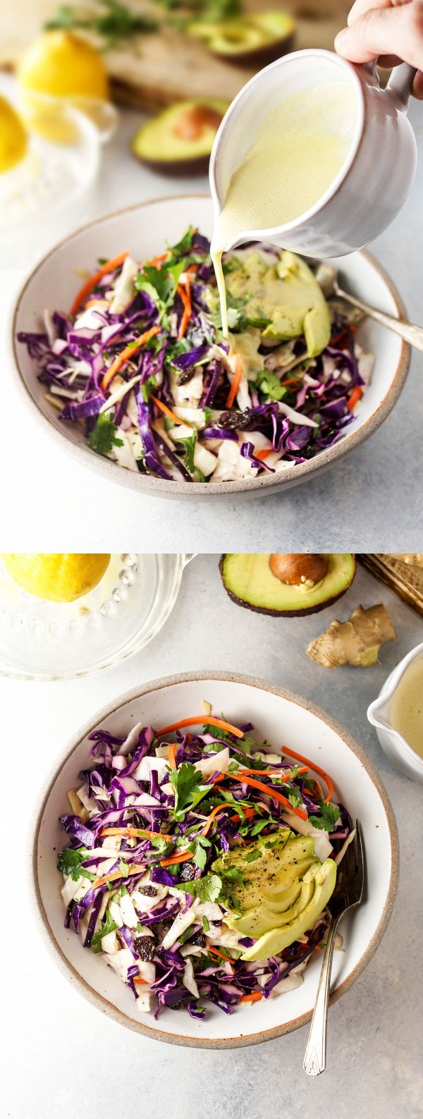 The Best Detox Salad with Lemon-Ginger Dressing