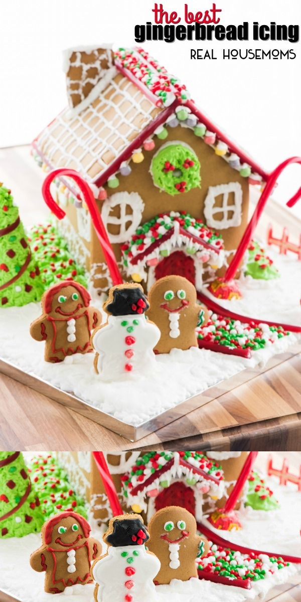 The BEST Gingerbread Icing