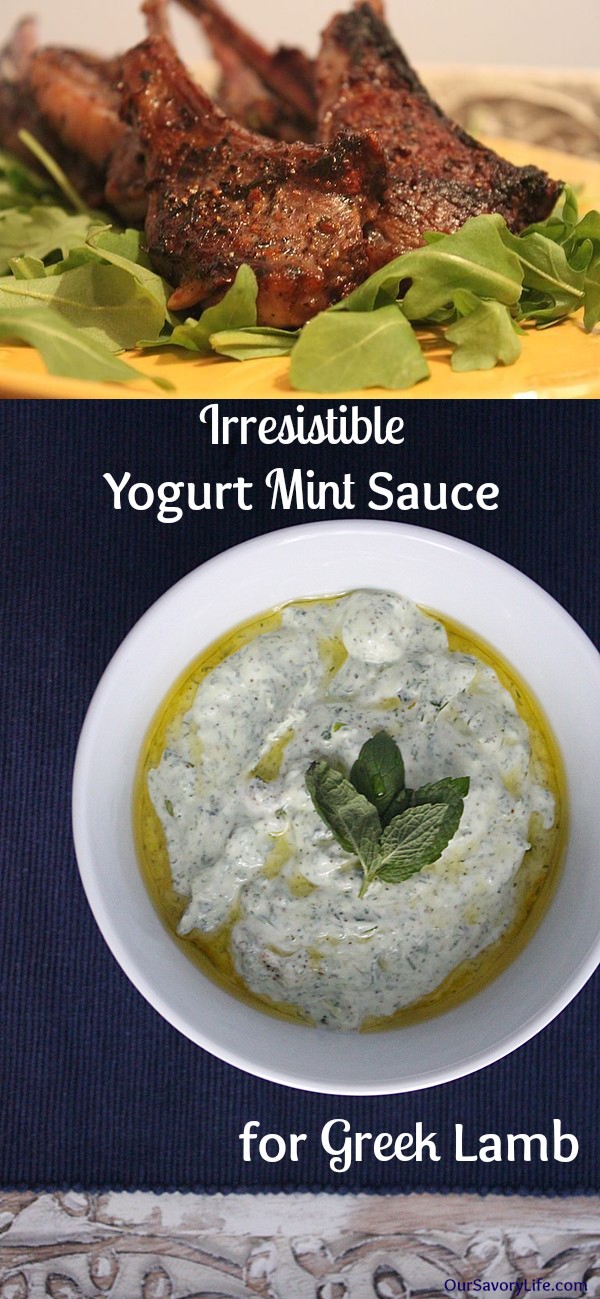 The Best Lamb Recipe Yogurt Mint Sauce for the Best Lamb