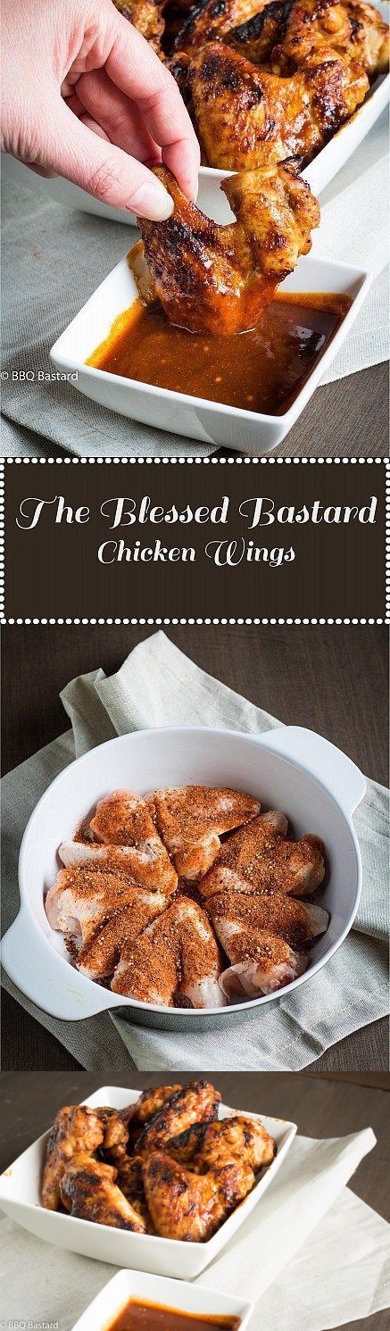 The Blessed Bastard Chicken Wings