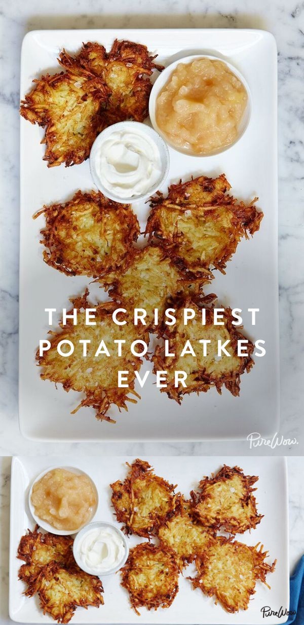 The Crispiest Potato Latkes Ever