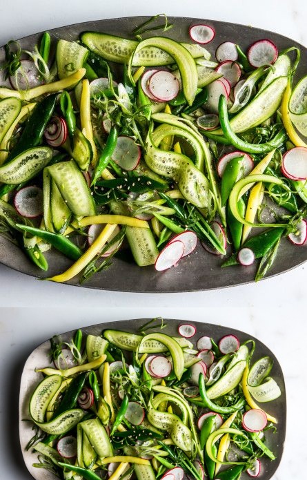 The Crunchiest Vegetable Salad