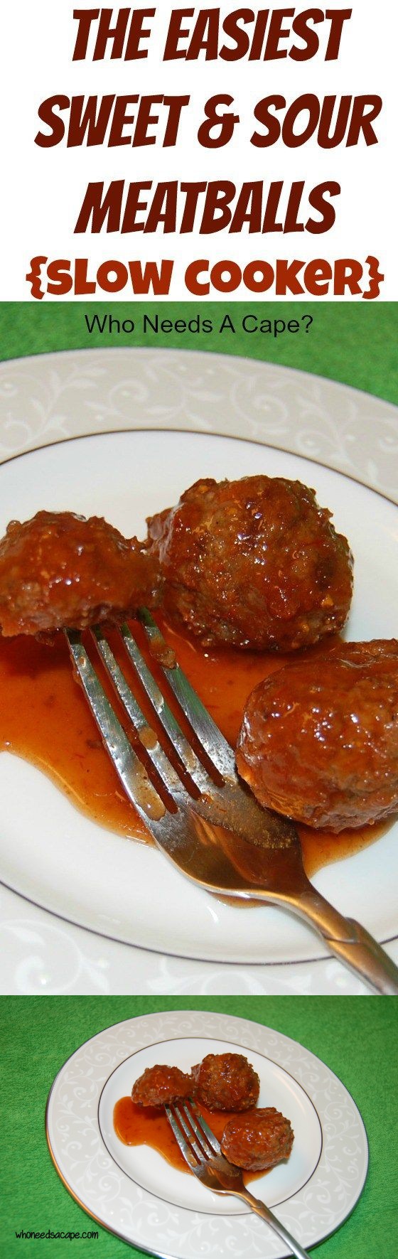 The Easiest Sweet and Sour Meatballs Ever