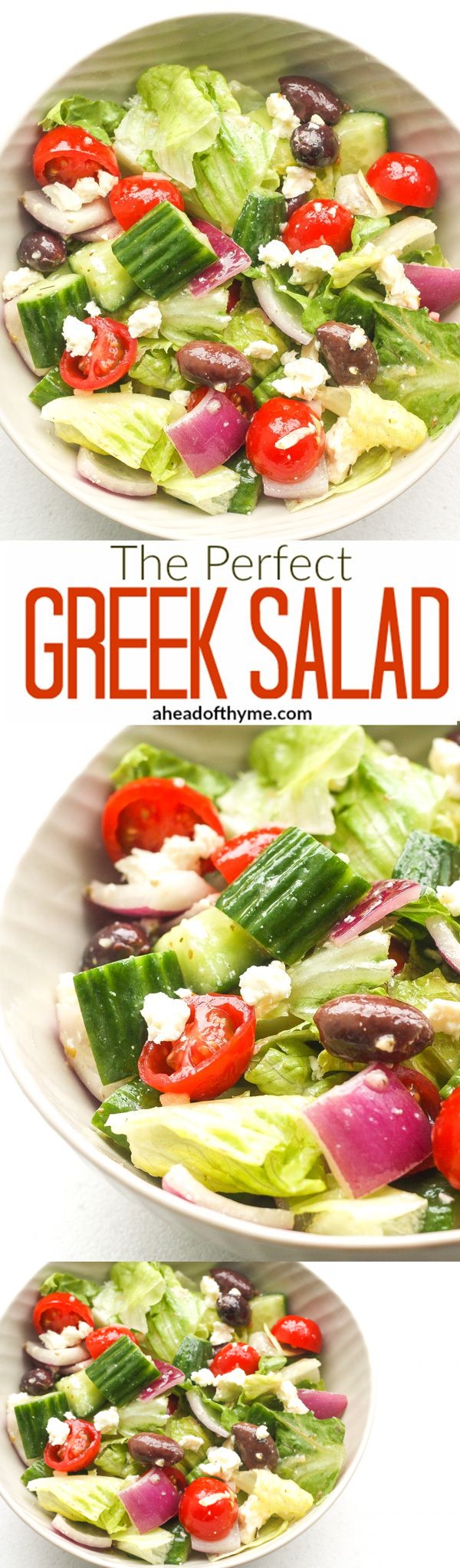 The Perfect Greek Salad