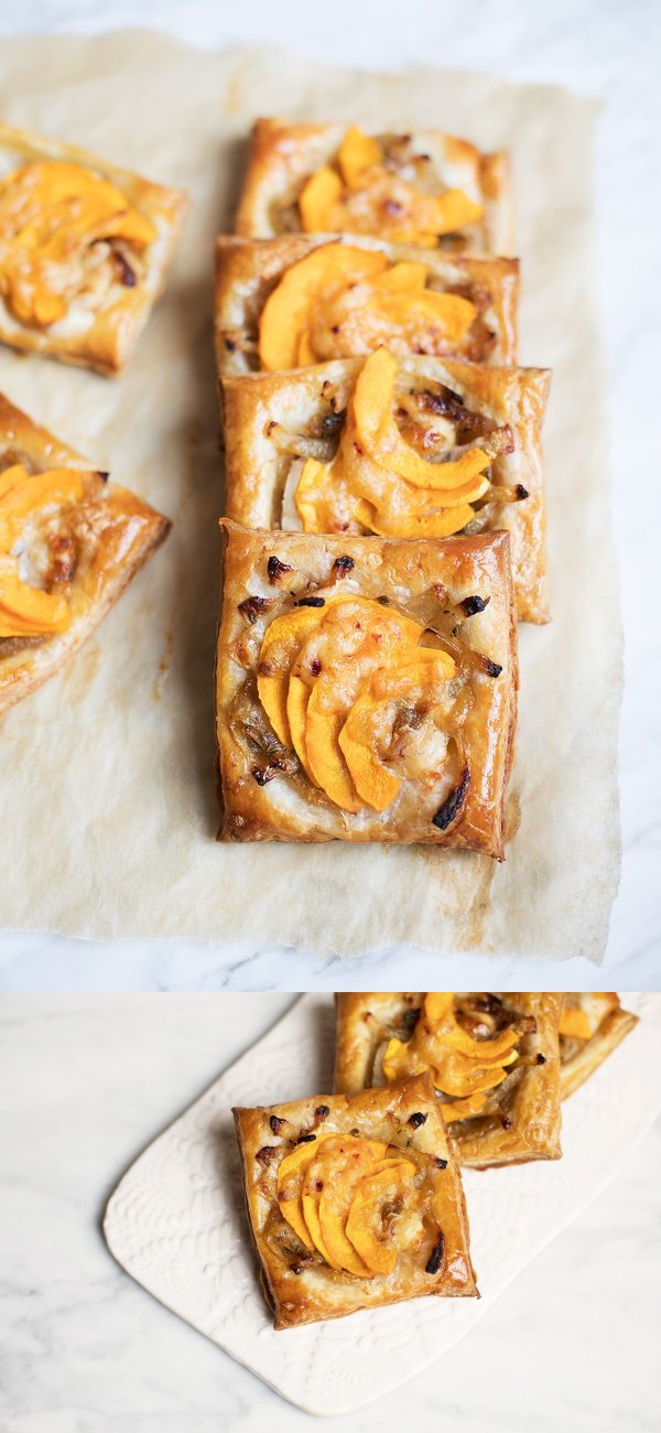 The Perfect Holiday Appetizer: Caramelized Onion & Butternut Squash Danish