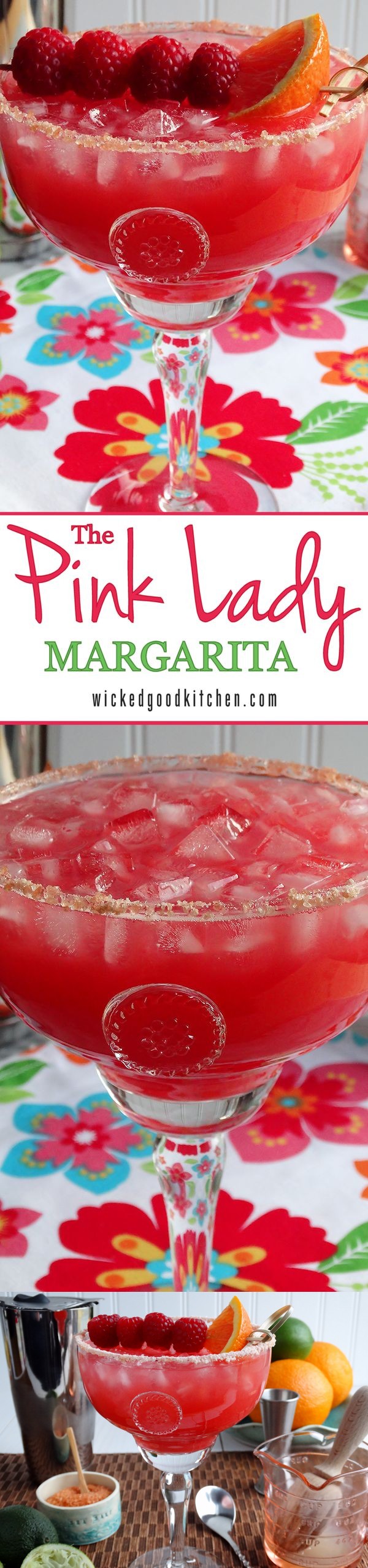 The Pink Lady Margarita Cocktail