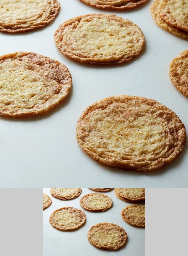 Thin, Chewy Snickerdoodles