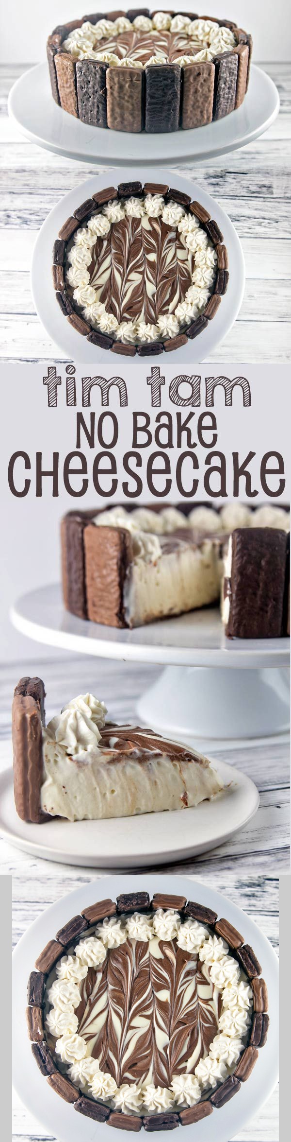 Tim Tam No Bake Cheesecake