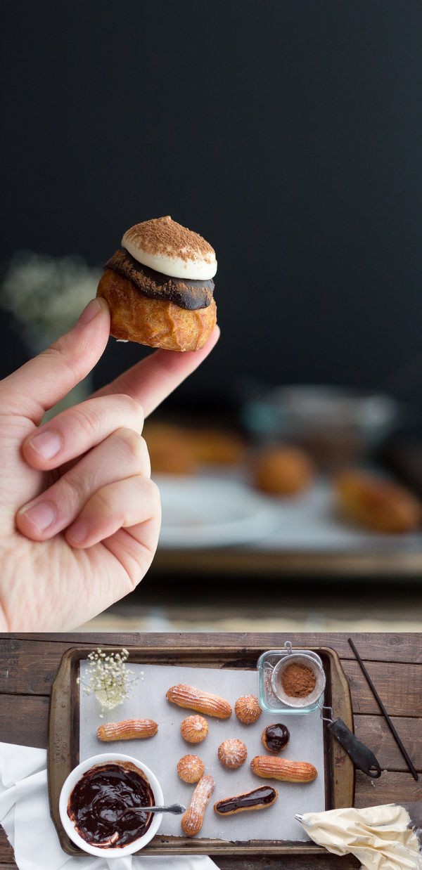 Tiramisu Eclairs