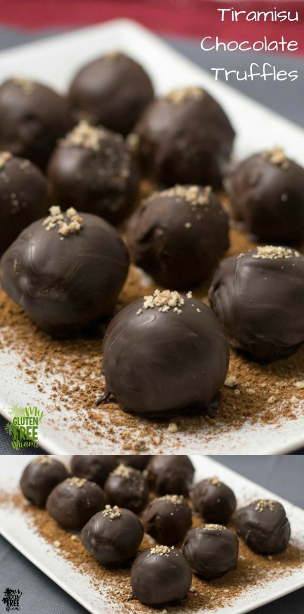 Tiramisu Gluten Free Chocolate Truffles