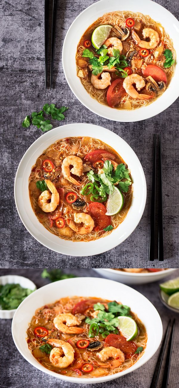 Tom Yum Noodle Soup